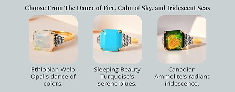 Choose From The Dance of Fire, Calm of Sky, and Iridescent Seas Banner