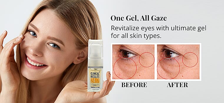 One Gel, All Gaze Banner