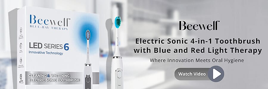 Beewell Electric Sonic 4-in-1 Toothbrush  Banner