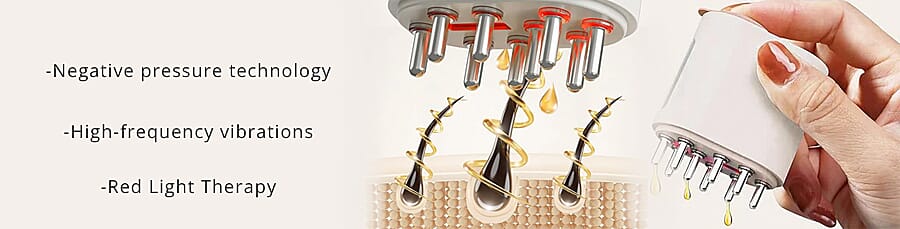 Mini Red Light Microcurrent Scalp  Banner