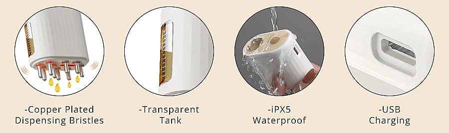 Massager & Hair Oil Applicator Device Banner