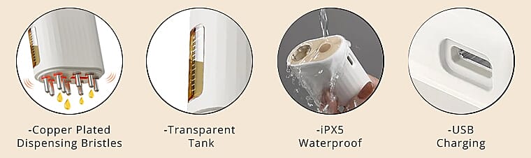 Massager & Hair Oil Applicator Device Banner