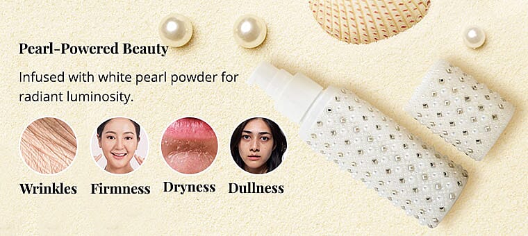 Pearl-Powered Beauty Banner