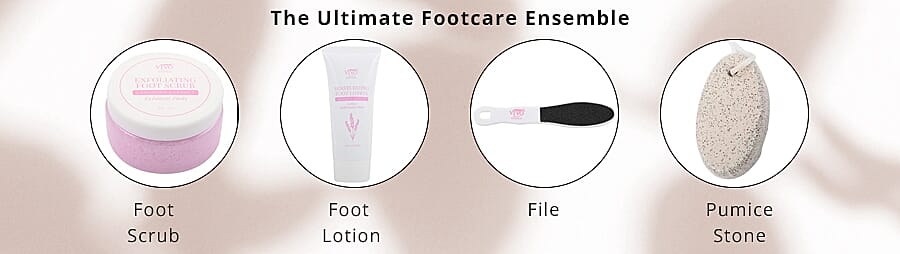 Moisturizing Foot Care Set Banner