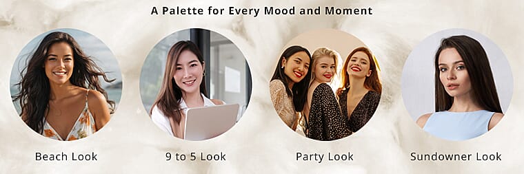 MIA DEL MAR Life is a Fiesta Eyeshadow Palette Banner