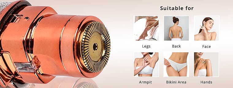 Beautech 2-in-1 Rechargeable Waterproof Lady Shaver Banner