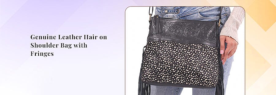 Shoulder Bag with Fringes Banner