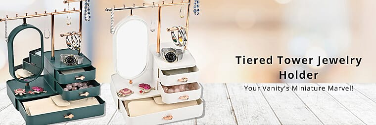 Tiered Tower Jewelry HolderBanner