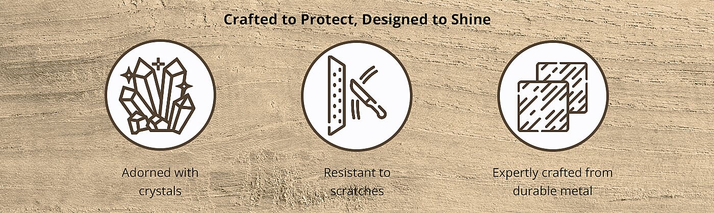 Crafted to Protect, Designed to Shine Banner