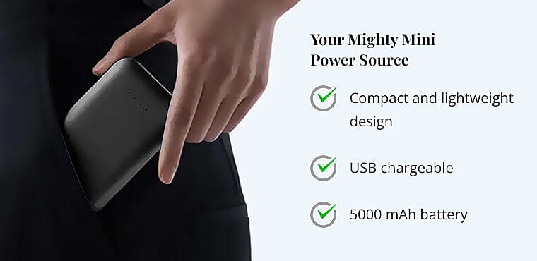 Your Mighty Mini Power Source Banner
