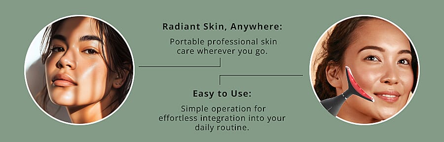 Radiant Skin, Anywhere Banner