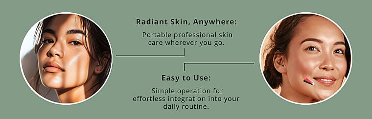 Radiant Skin, Anywhere Banner