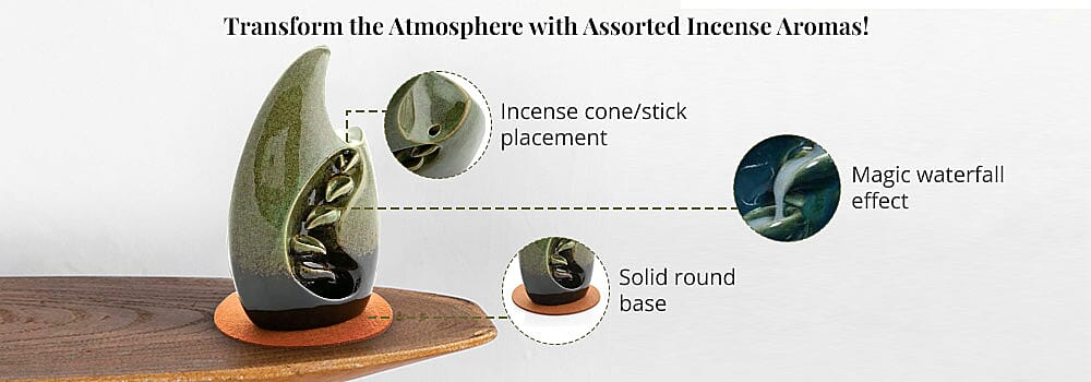 Transform the Atmosphere with Assorted Incense Aromas! Banner