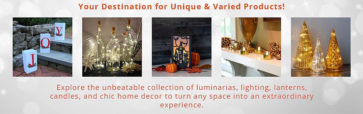 Your Destination for Unique & Varied Products Banner