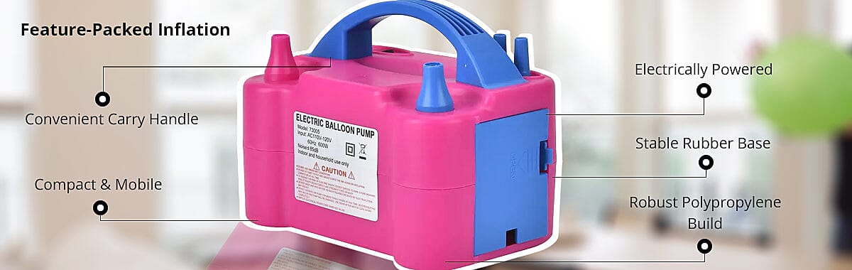 Press, Inflate, Party Banner