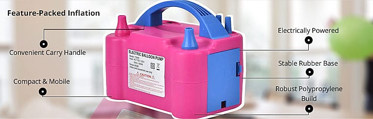 Press, Inflate, Party Banner