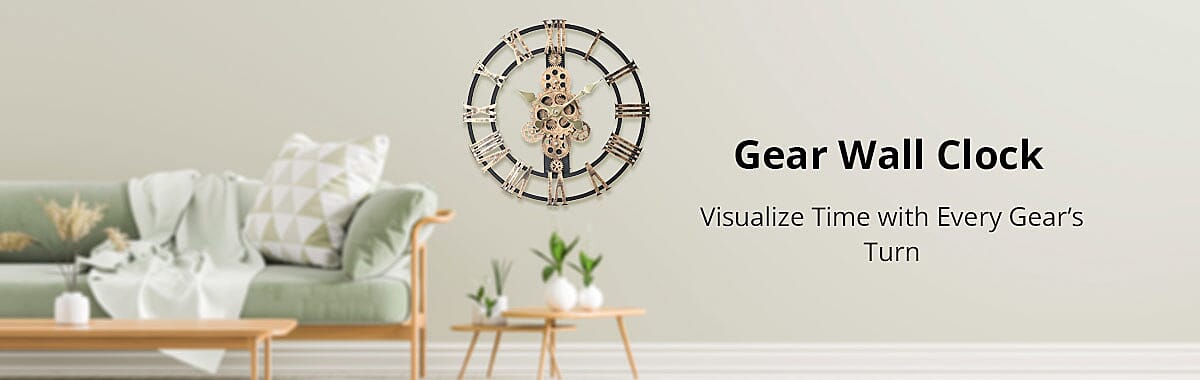 Visualize Time with Every Gear’s Turn Banner
