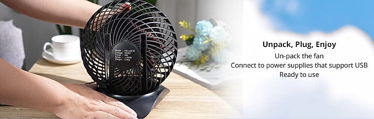 Unpack, Plug, Enjoy Banner