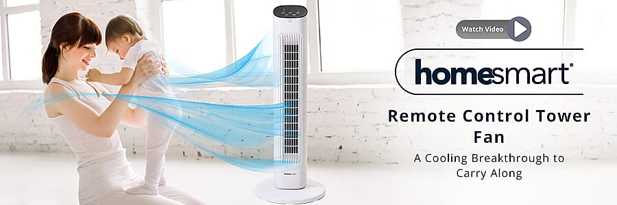 Remote Control Tower Fan Banner