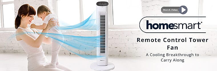 Remote Control Tower Fan Banner