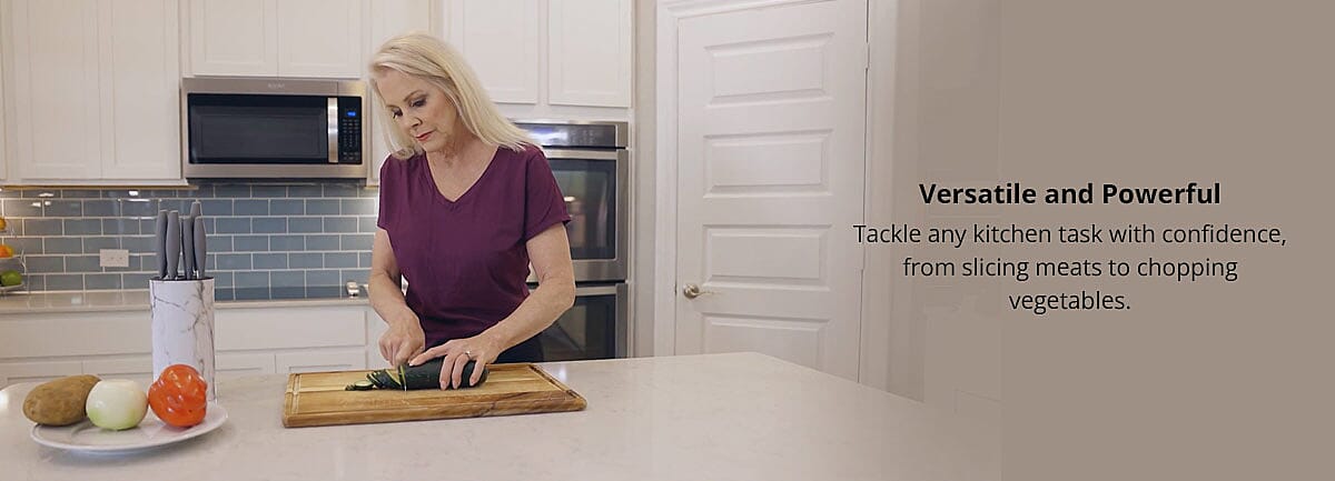 Ergonomic handles for comfortable use Banner