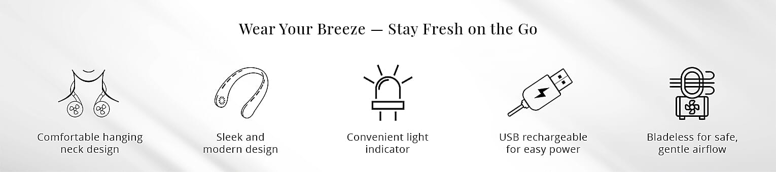 Wear Your Breeze — Stay Fresh on the Go Banner