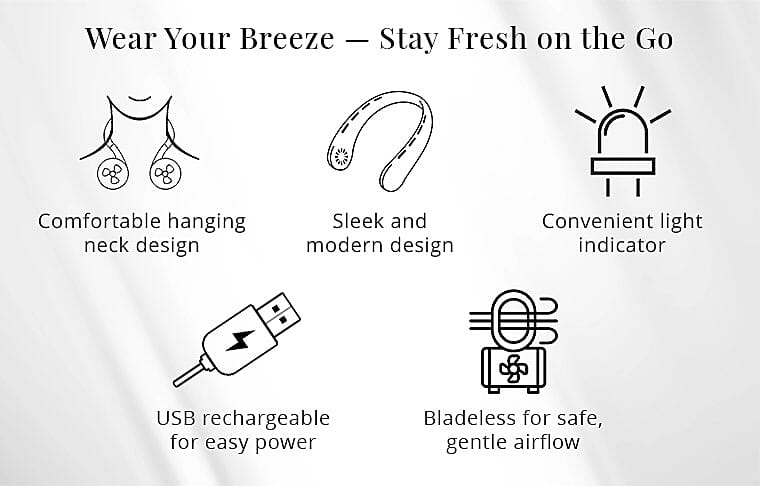 Wear Your Breeze — Stay Fresh on the Go Banner