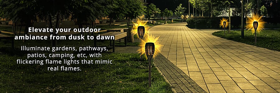 Elevate your outdoor ambiance from dusk to dawn Banner