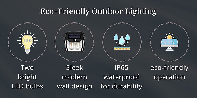 Eco-Friendly Outdoor Lighting Banner