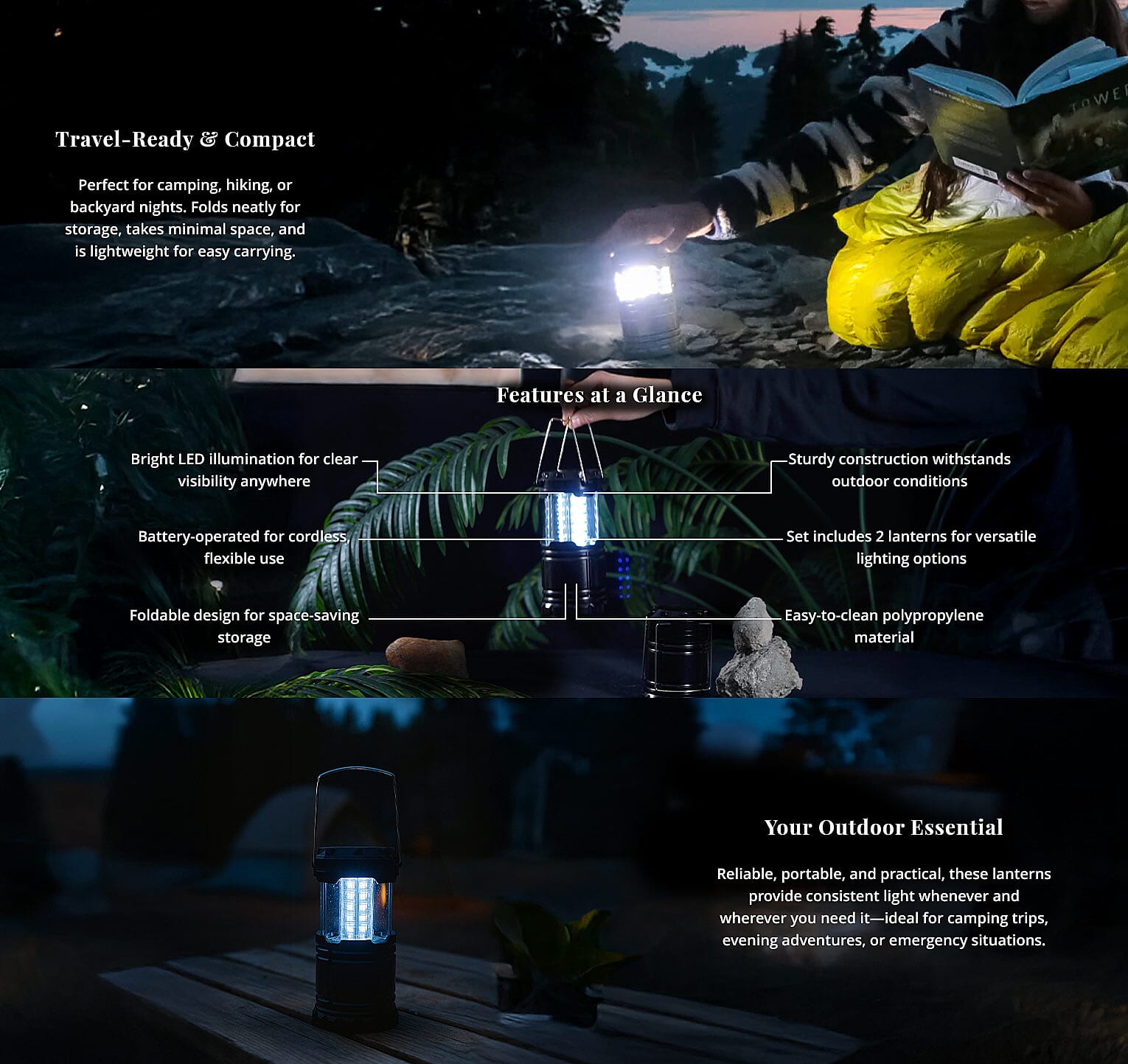 Travel-Ready & Compact Banner