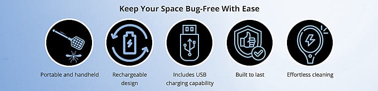 Includes USB charging capability Banner