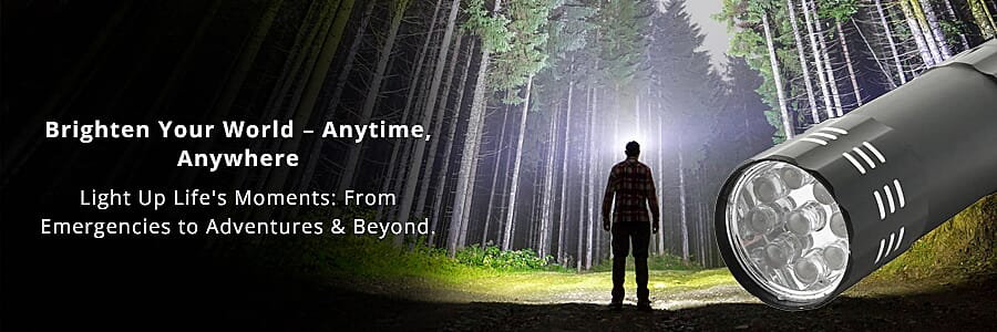 Bring Light to Your Surroundings Banner