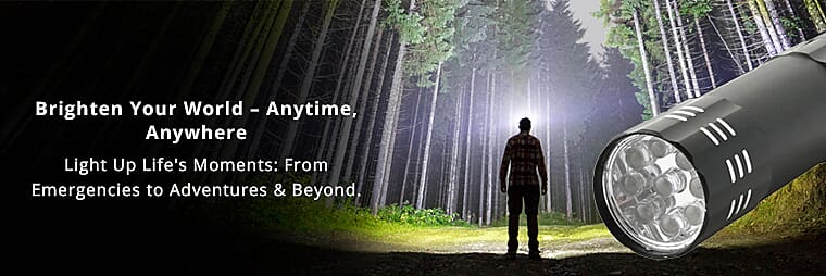 Bring Light to Your Surroundings Banner