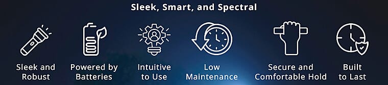 Black 9 LED UV Flash LightBanner