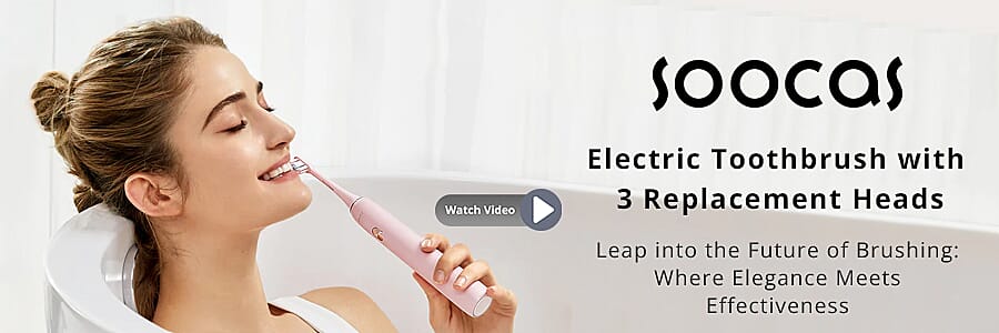 Soocas Electric Toothbrush  Banner