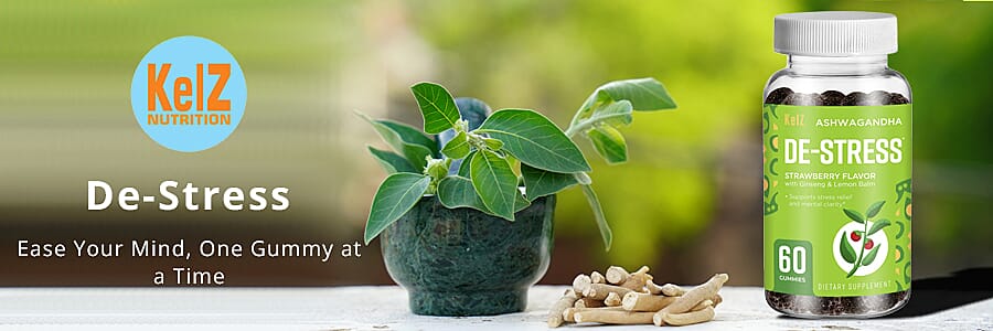 Kelz De-Stress Banner