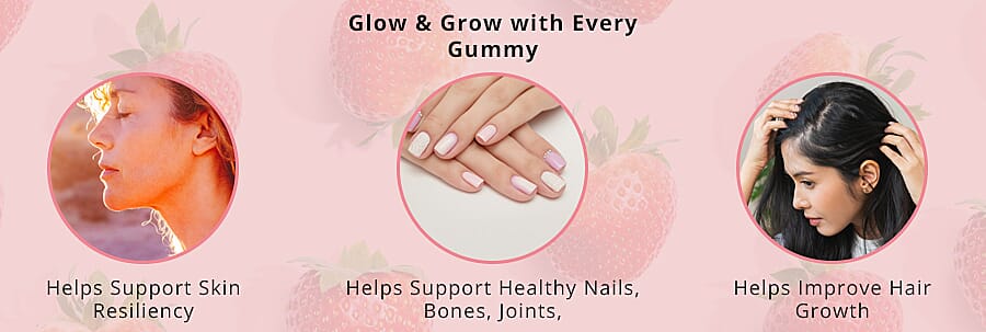 Glow & Grow with Every Gummy Banner