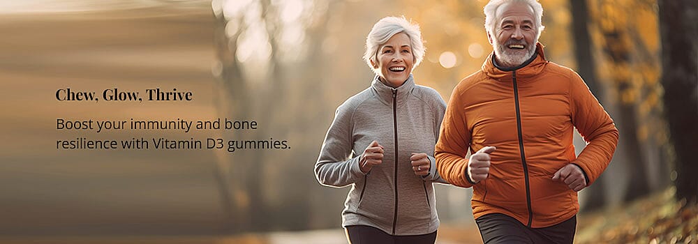 Chew, Glow, Thrive Banner