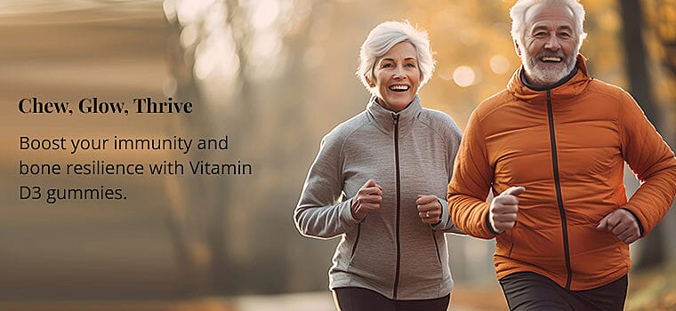 Chew, Glow, Thrive Banner