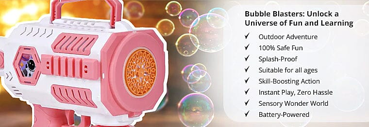 Turn Any Place into a Bubble Wonderland Banner