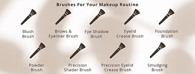 GlindaWand 9 Piece Makeup Brush SetBanner