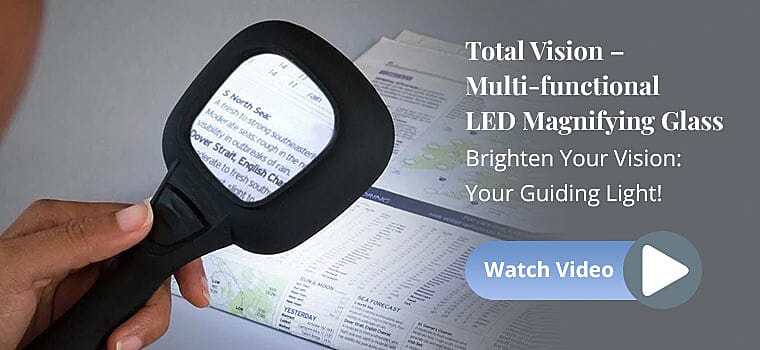 Total Vision – Multi-functional LED Magnifying Glass Banner