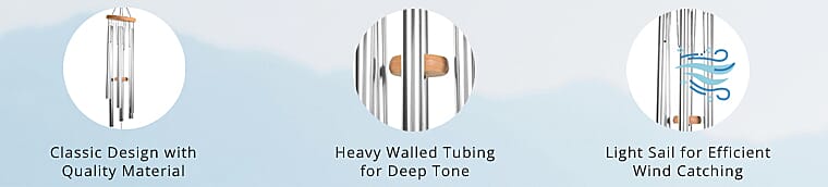 Musical décor driven by the wind Banner