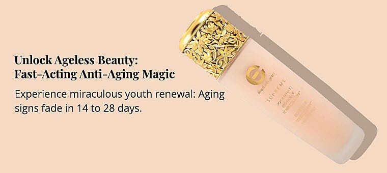 Unlock Ageless Beauty: Fast-Acting Anti-Aging Magic Banner