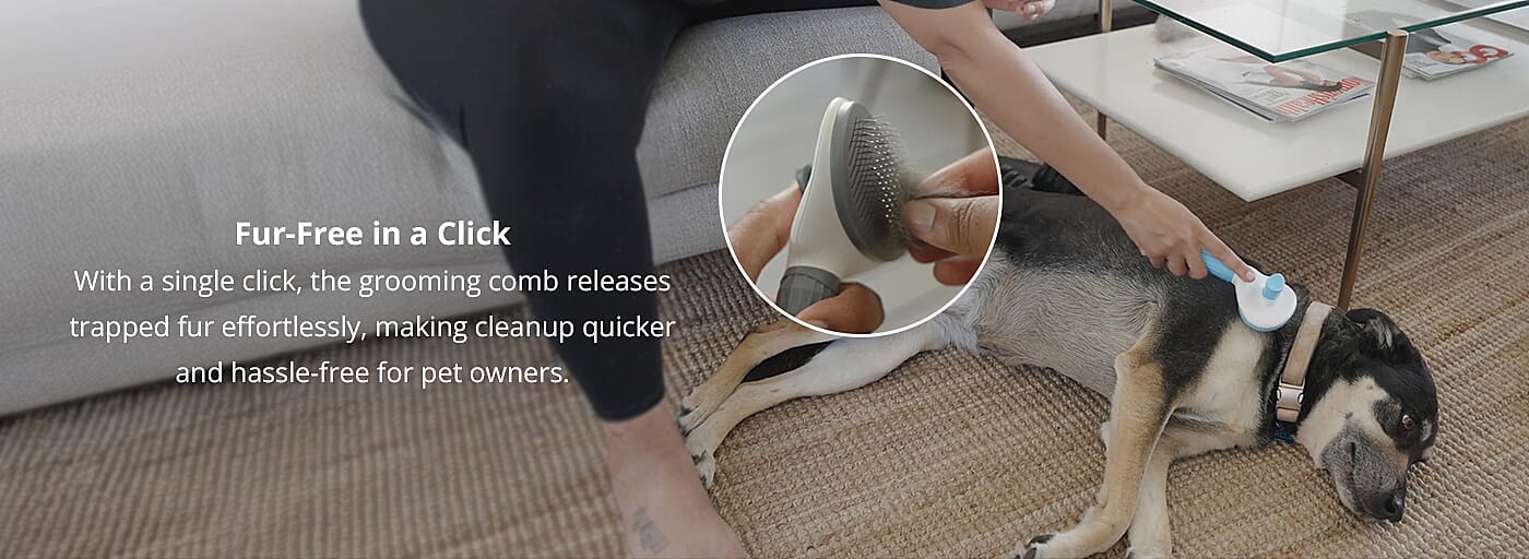 Fur-Free in a Click Banner