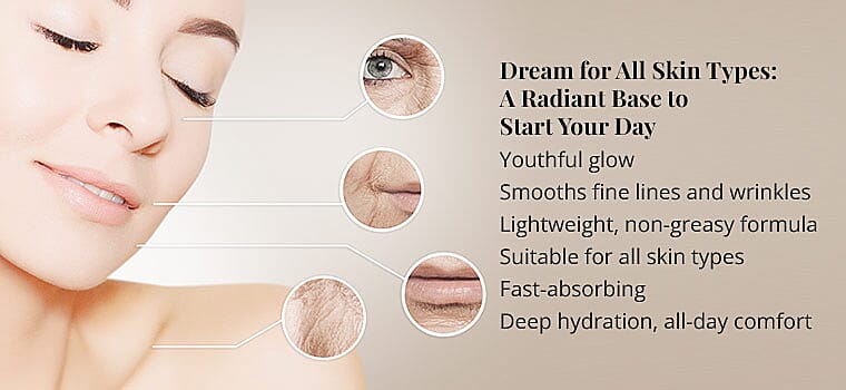 Dream for All Skin Types: A Radiant Base to Start Your Day Banner