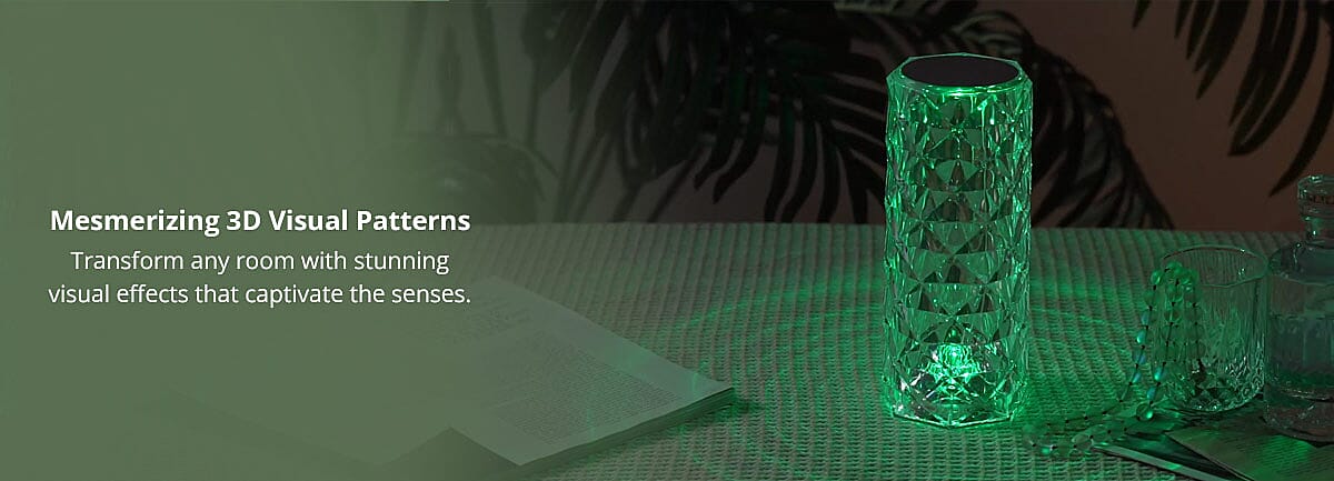 Mesmerizing 3D Visual Patterns Banner