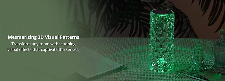 Mesmerizing 3D Visual Patterns Banner