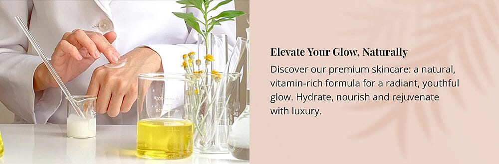 Elevate Your Glow, Naturally Banner