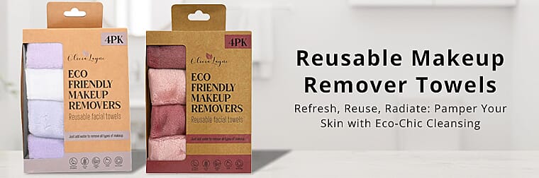Reusable Makeup Remover TowelsBanner
